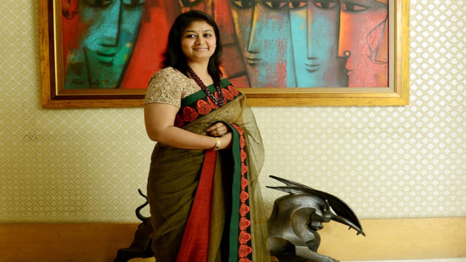 Richa Agarwal, founder of Emami Chisel Art in Emami group, Kolkata Richa Agarwal, founder of Emami Chisel Art in Emami group, Kolkata