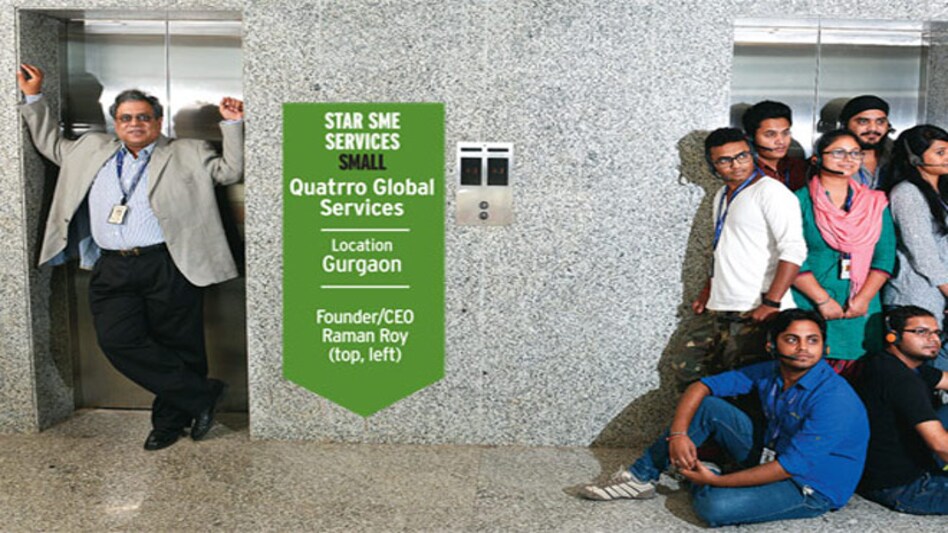 Raman Roy, founder and CEO of Quatrro Processing and Analytics Services. Photo: Shekhar Ghosh. Raman Roy, founder and CEO of Quatrro Processing and Analytics Services. Photo: Shekhar Ghosh.