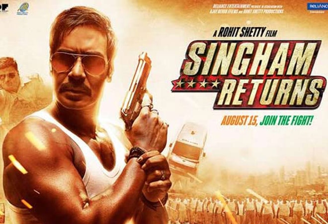 Singham Returns collections reach Rs 32 cr on first day, beat Kick Singham Returns collections reach Rs 32 cr on first day, beat Kick