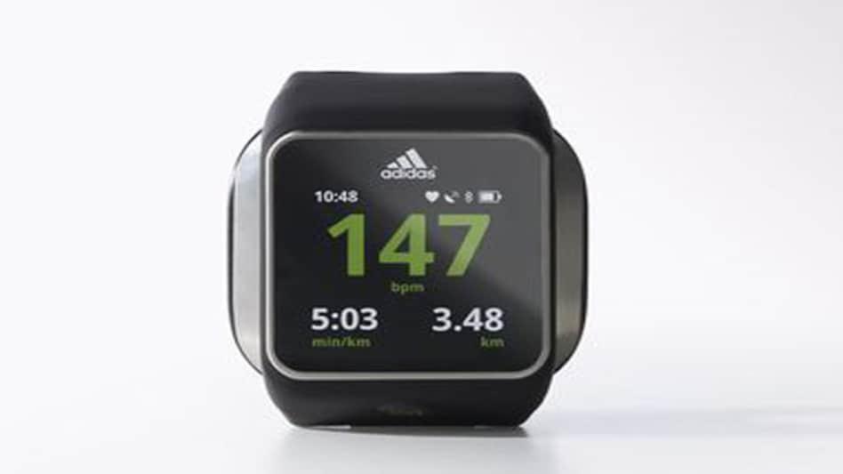 Adidas unveils smartwatch miCoach Smart Run at Rs 24,999 Adidas unveils smartwatch miCoach Smart Run at Rs 24,999
