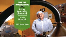 Eskay Speciality Chemicals has grown 35% annually over two years Ketan Shah, CEO of Eskay Speciality Chemicals. Photo: Shailesh Rawal.
