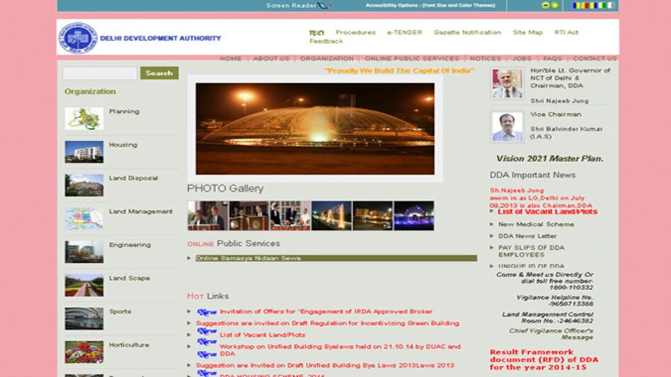 Housing scheme draw: DDA website attracts nearly 30 lakh hits Housing scheme draw: DDA website attracts nearly 30 lakh hits