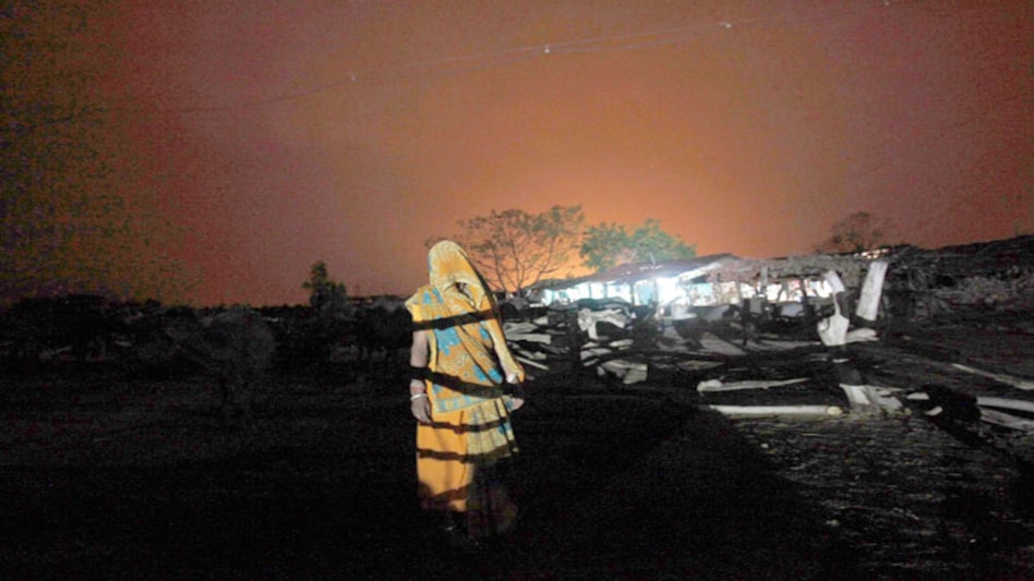 A woman stands in front of an illuminated house powered by solar energy at Meerwada village of Guna district of Madhya Pradesh. (Pictue for representation purpose only, source: Reuters) A woman stands in front of an illuminated house powered by solar energy at Meerwada village of Guna district of Madhya Pradesh. (Pictue for representation purpose only, source: Reuters)