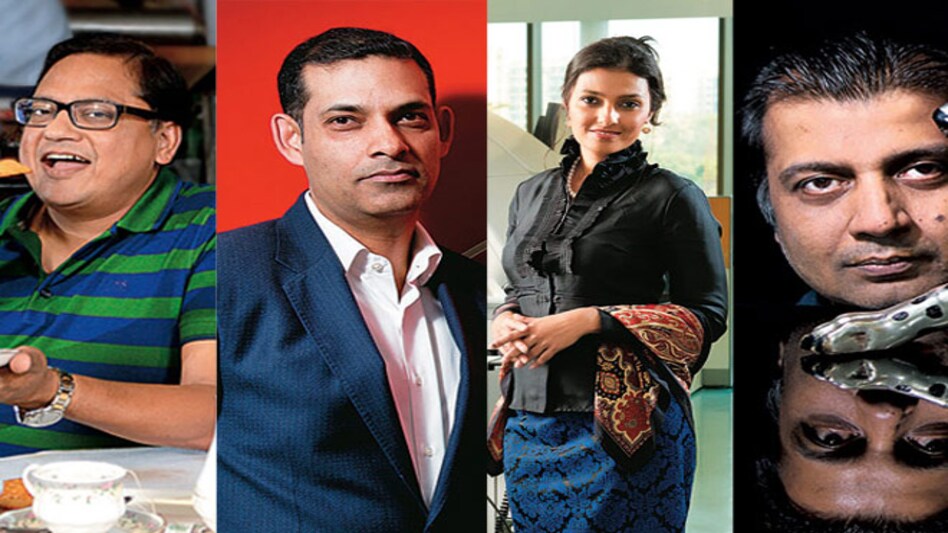 (L-R) Anmol Bakers' MD Gobind Ram Choudhary, CMS Infosystems CEO Rajiv Kaul, Metropolis Healthcare's Ameera Shah, Shri Lakshmi Metal's Chairman Sanjay Gupta (BT Photo) (L-R) Anmol Bakers' MD Gobind Ram Choudhary, CMS Infosystems CEO Rajiv Kaul, Metropolis Healthcare's Ameera Shah, Shri Lakshmi Metal's Chairman Sanjay Gupta (BT Photo)