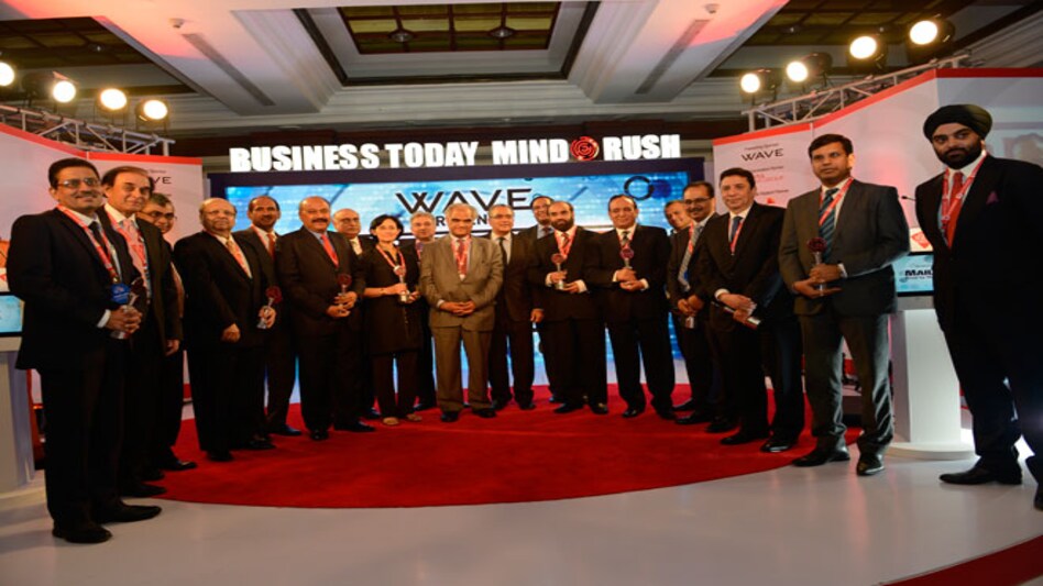 Chairman and Editor-in-Chief, India Today Group Aroon Purie along with management guru Ram Charan and other participants at the Business Today Best CEO Awards 2014 event. Photo: Shekhar Ghosh Chairman and Editor-in-Chief, India Today Group Aroon Purie along with management guru Ram Charan and other participants at the Business Today Best CEO Awards 2014 event. Photo: Shekhar Ghosh