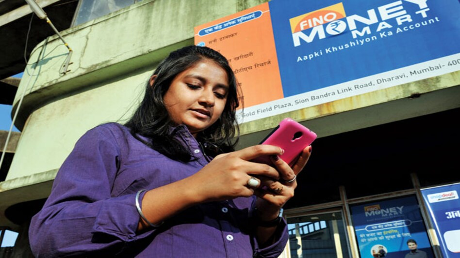 Looking for a Break: A branch of FINO Paytech in Mumbai. FINO is in the race for a Payment Bank licence (Photo: S Kumar) Looking for a Break: A branch of FINO Paytech in Mumbai. FINO is in the race for a Payment Bank licence (Photo: S Kumar)