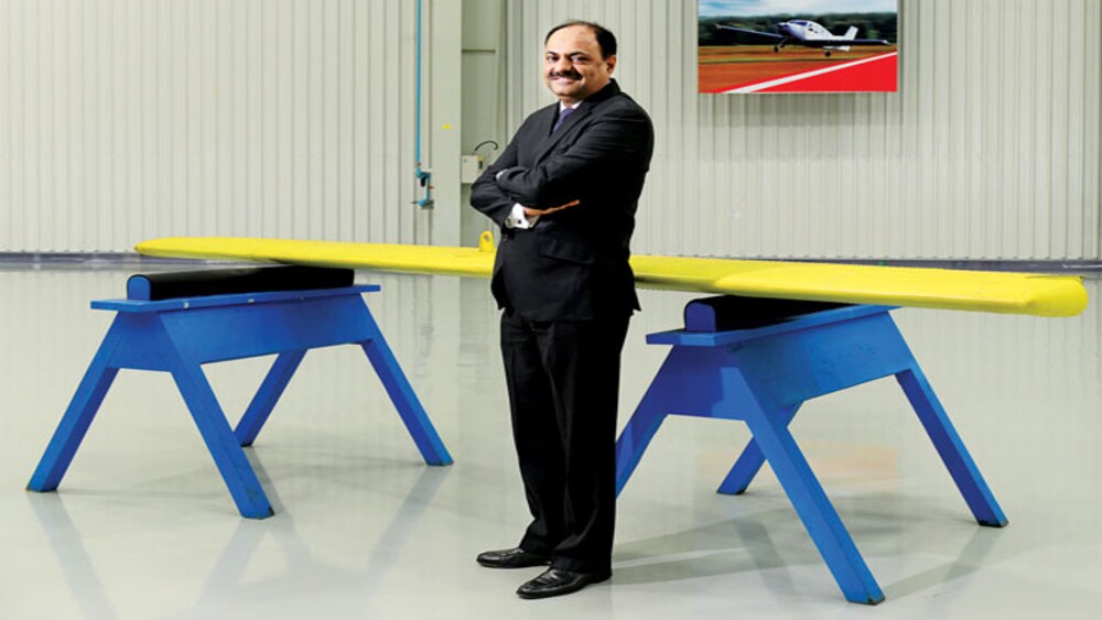 MAHINDRA AEROSPACE PLANT IN BANGALORE: Arvind Mehra, Global CEO of Mahindra Aerospace, says in the next 12 months, the new Bangalore plant will have enough orders to run at full capacity for five years. (Photos: Nilotpal Baruah/BT Photo) MAHINDRA AEROSPACE PLANT IN BANGALORE: Arvind Mehra, Global CEO of Mahindra Aerospace, says in the next 12 months, the new Bangalore plant will have enough orders to run at full capacity for five years. (Photos: Nilotpal Baruah/BT Photo)