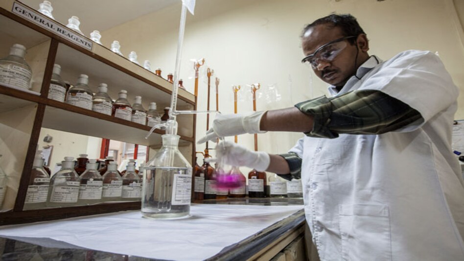Quality control Laboratory at Piramal Pharma Health Care in Medak District of Andhra Pradesh (Photo: A Prabhakar Rao) Quality control Laboratory at Piramal Pharma Health Care in Medak District of Andhra Pradesh (Photo: A Prabhakar Rao)