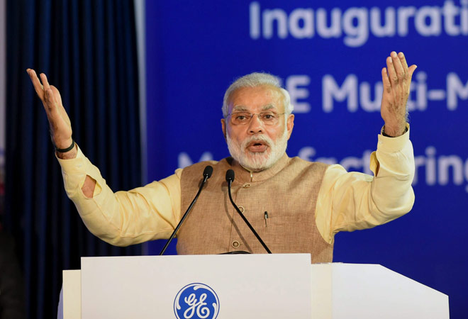 PM Narendra Modi inaugurates GE's manufacturing plant at Chakan