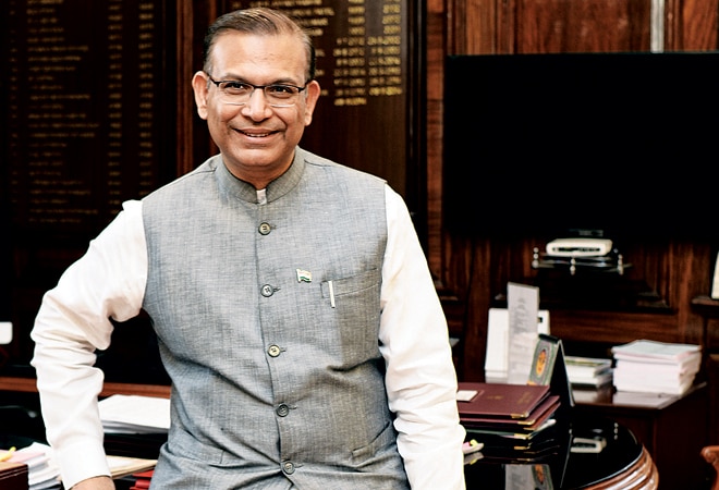 Minister of State for Finance Jayant Sinha (Photographs by: Vivan Mehra)