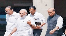 Cabinet approves proposal to bring corruption into heinous crime category Prime Minister Narendra Modi, Home Minister Rajnath Singh and Parliamentary Affairs Minister Venkaiah Naidu after the Cabinet meeting on Wednesday.