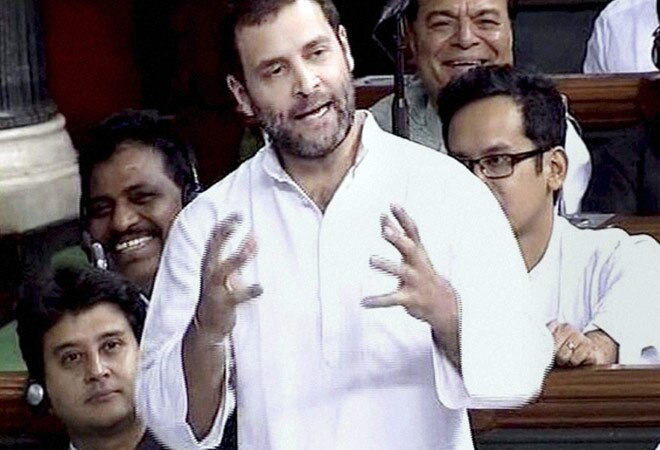 Rahul Gandhi targets PM Narendra Modi in Lok Sabha over farmers' issue