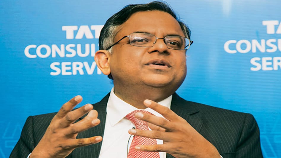 TCS CEO and MD N Chandrasekaran TCS CEO and MD N Chandrasekaran