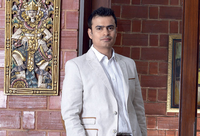 Ibibo Group founder and CEO Ashish Kashyap (Photograph by SHEKHAR GHOSH; Styled by SAURAV BHANOT)