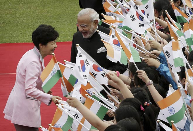 Modinomics, S Korea can combine, says President Park