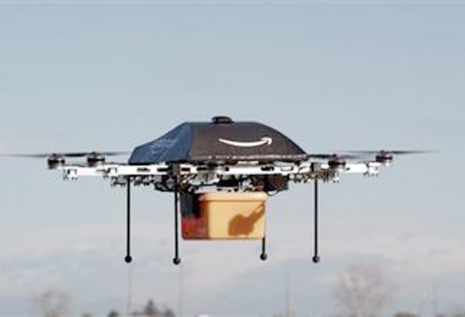 Delivery by drone in 30 minutes? Amazon says it's coming Delivery by drone in 30 minutes? Amazon says it's coming