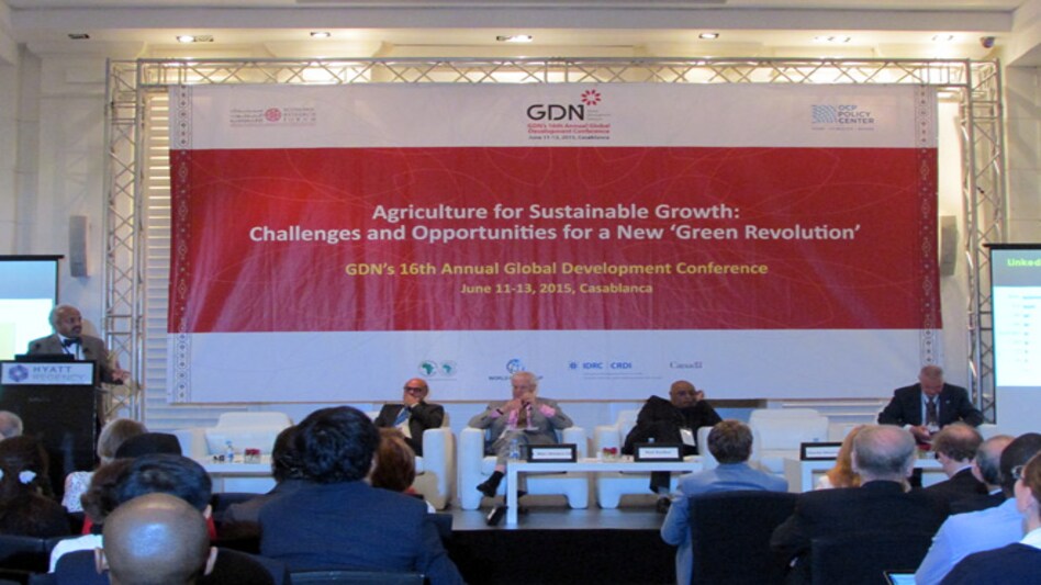 The Global Development Network's 16th Annual Global Development Conference session on Green Revolution The Global Development Network's 16th Annual Global Development Conference session on Green Revolution