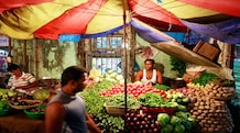 WPI inflation falls 2.36% in May, in negative zone for 7th month Photo: Reuters