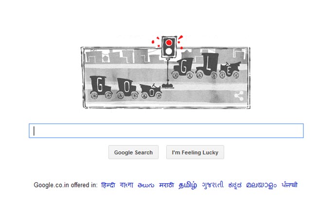 Google celebrates 101 years of electric traffic signal system