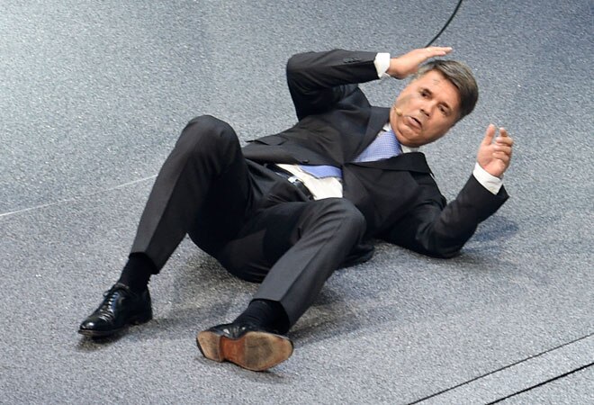 BMW CEO Harald Krueger faints on stage at Frankfurt auto show
