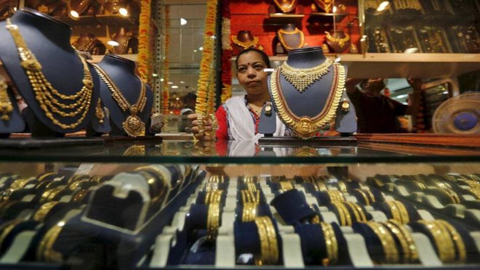 Gold prices climbed to Rs 27,300 per ten grams. (Source: Reuters) Gold prices climbed to Rs 27,300 per ten grams. (Source: Reuters)