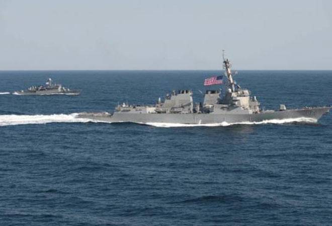 US Navy destroyer patrols in South China Sea, counters China's influence US Navy destroyer patrols in South China Sea, counters China's influence