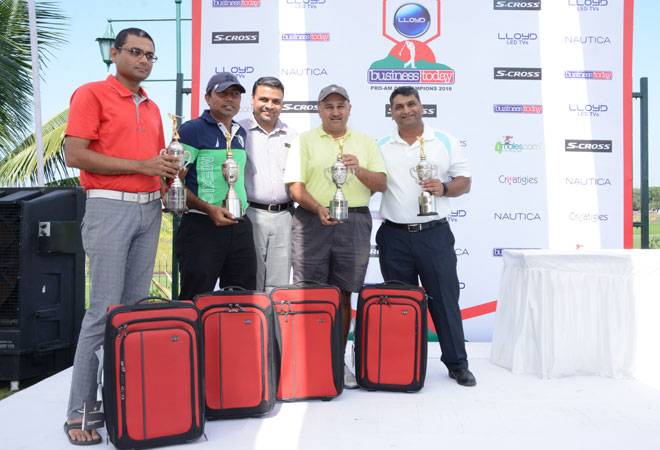 Top CEO's participate in the LLOYD Business Today Pro-AM of Champions 2016