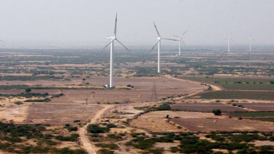 The project comprising of 24 WTGs (Wind Turbine Generators) of 2.1 MW each, is located in Tejuva, Jaisalmer, Rajasthan. (Photo: Reuters) The project comprising of 24 WTGs (Wind Turbine Generators) of 2.1 MW each, is located in Tejuva, Jaisalmer, Rajasthan. (Photo: Reuters)