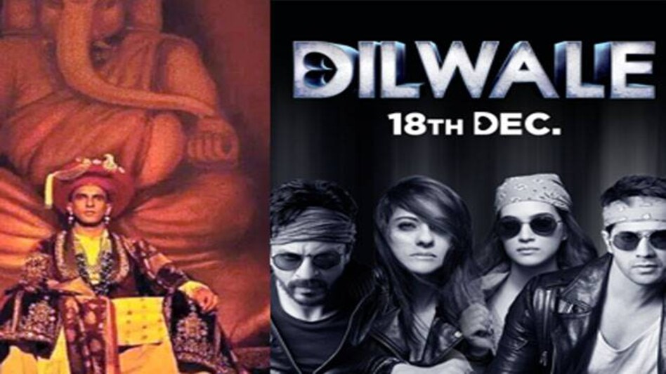 Box-office clash: Ranveer Singh's 'Bajirao Mastani' races ahead of SRK's 'Dilwale' Box-office clash: Ranveer Singh's 'Bajirao Mastani' races ahead of SRK's 'Dilwale'