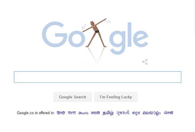 Google's doodle celebrates yoga guru BKS Iyengar's birthday