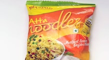 Worms found in Ramdev's Patanjali Atta noodles One Vinod Kumar bought the Patanjali atta noodles packet containing worms from an authorised shop selling Patanjali products. (Photo: Reuters)