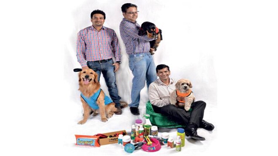 Rana Atheya (centre) with his partners Ankur Tandon (L) and Shalesh Visen Rana Atheya (centre) with his partners Ankur Tandon (L) and Shalesh Visen