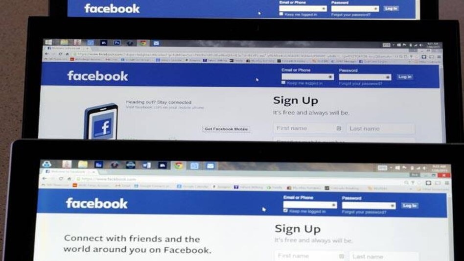Facebook said that the action by person prevented Facebook system from sending further responsive email to Trai. Photo: Reuters Facebook said that the action by person prevented Facebook system from sending further responsive email to Trai. Photo: Reuters