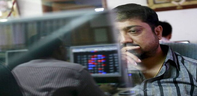 Market breadth turned completely negative with all of the 30 Sensex components closing in the red. Photo: Reuters Market breadth turned completely negative with all of the 30 Sensex components closing in the red. Photo: Reuters