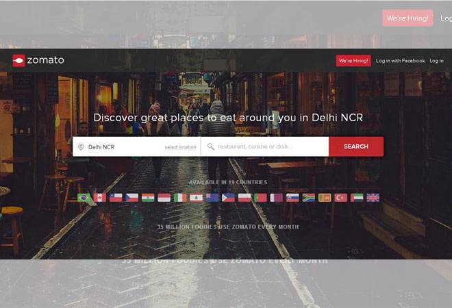 Zomato shuts down online ordering operations in 4 cities