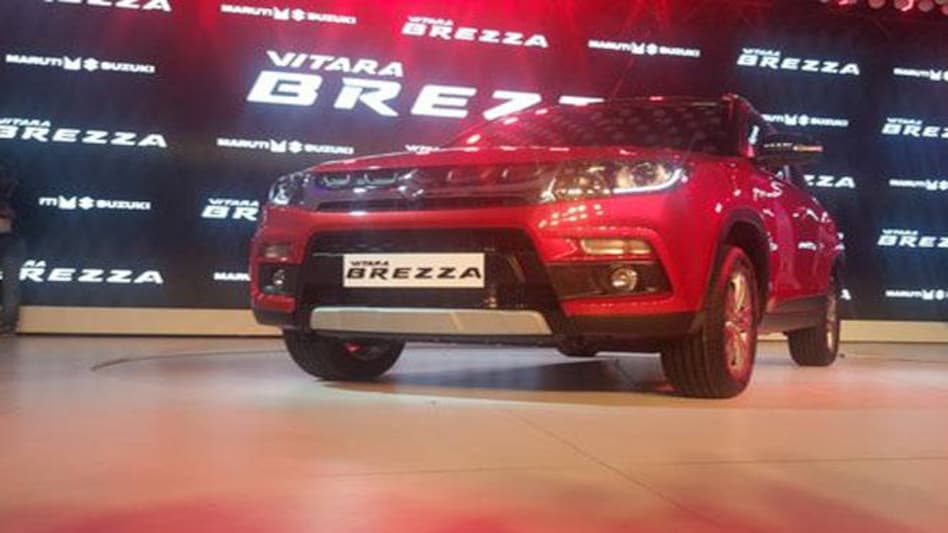 Maruti Suzuki's SUV 'Vitara Brezza'. Maruti Suzuki's SUV 'Vitara Brezza'.