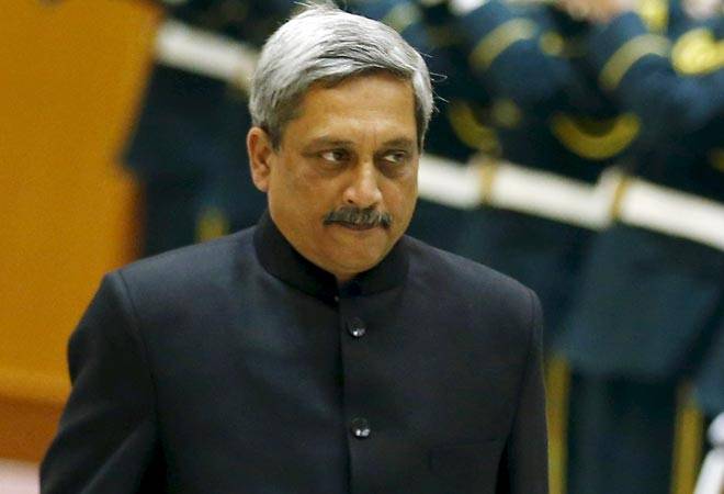 Union Defence Minister Manohar Parrikar Union Defence Minister Manohar Parrikar