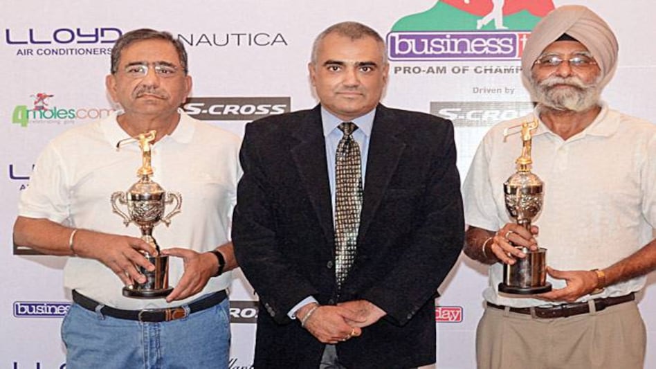 The Winners: Nitin Trehan of LLOYD with Lav Jhingan (L) and Satbinder Singh The Winners: Nitin Trehan of LLOYD with Lav Jhingan (L) and Satbinder Singh