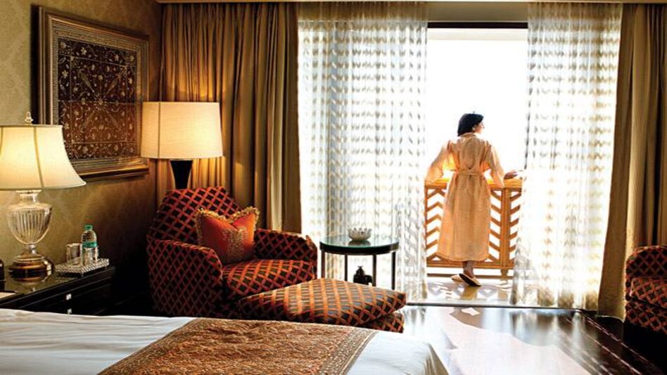 Luxury redefined: The Kamal guestroom at The Leela Palace, New Delhi Luxury redefined: The Kamal guestroom at The Leela Palace, New Delhi