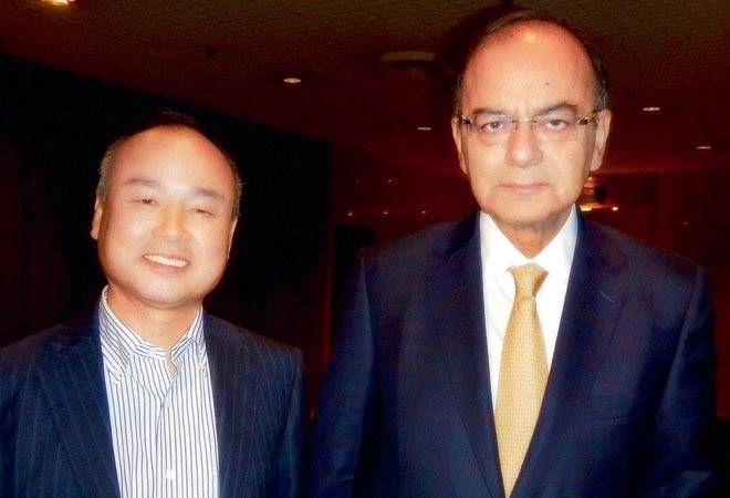 Arun Jaitley woos Japan to push India's infra, meets SoftBank CEO Masayoshi Son