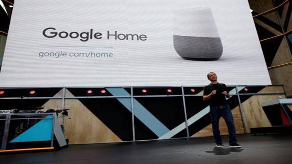 Mario Queiroz, vice president of product management at Google, introduces Google Home during the Google I/O 2016 developers conference in Mountain View, California, US. Mario Queiroz, vice president of product management at Google, introduces Google Home during the Google I/O 2016 developers conference in Mountain View, California, US.