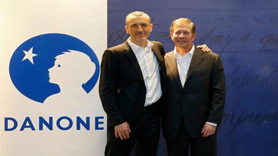 Emmanuel Faber, Chief Executive Officer of Danone, and Gregg Engles, Chairman and Chief Executive Officer of WhiteWave Foods Company Emmanuel Faber, Chief Executive Officer of Danone, and Gregg Engles, Chairman and Chief Executive Officer of WhiteWave Foods Company