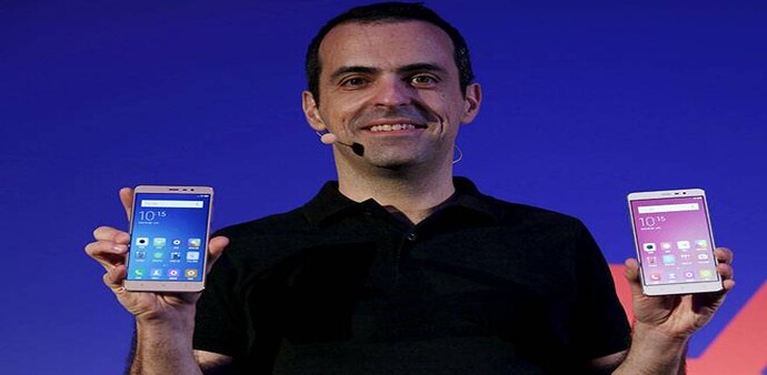 Hugo Barra at Redmi Note 3 launch in Hong Kong. Image: Reuters Hugo Barra at Redmi Note 3 launch in Hong Kong. Image: Reuters