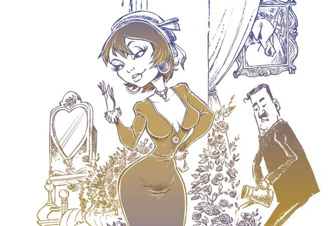 THE LONDON TOUCH: I am going to miss the London weather and my rose garden. I would like to have a garden in my bedroom. Is that possible? (Illustration: Ajay Thakuri) THE LONDON TOUCH: I am going to miss the London weather and my rose garden. I would like to have a garden in my bedroom. Is that possible? (Illustration: Ajay Thakuri)