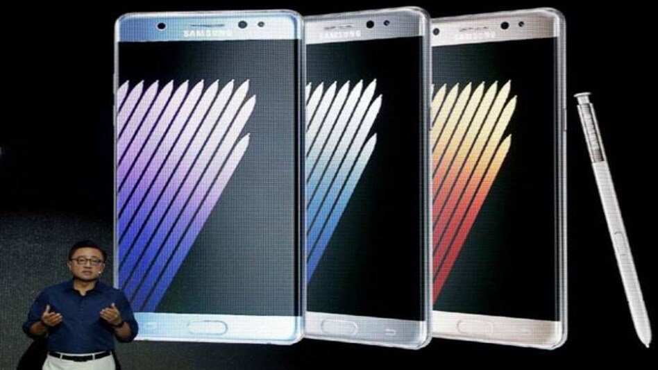 Koh Dong-jin, president of Samsung Electronicsâ Mobile Communications Business, speaks during a launching ceremony for Galaxy Note 7 new smartphones in Seoul, South Korea. Koh Dong-jin, president of Samsung Electronicsâ Mobile Communications Business, speaks during a launching ceremony for Galaxy Note 7 new smartphones in Seoul, South Korea.