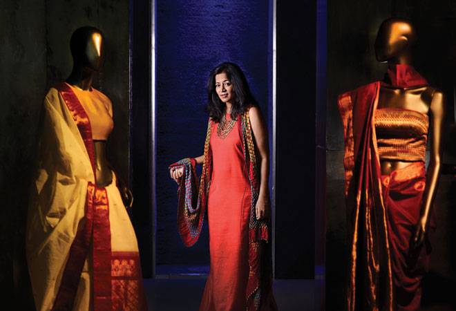 DEEPIKA GOVIND Neel Sutra (Bangalore). Into luxury apparel and fabric, Neel Sutra is completely handwoven, which is then treated with essential oils. (Photo: Vivan Mehra) DEEPIKA GOVIND Neel Sutra (Bangalore). Into luxury apparel and fabric, Neel Sutra is completely handwoven, which is then treated with essential oils. (Photo: Vivan Mehra)