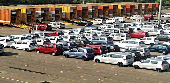 Good times: Cars being dispatched to dealers at Maruti's Gurgaon plant (Courtesy: Maruti Suzuki) Good times: Cars being dispatched to dealers at Maruti's Gurgaon plant (Courtesy: Maruti Suzuki)
