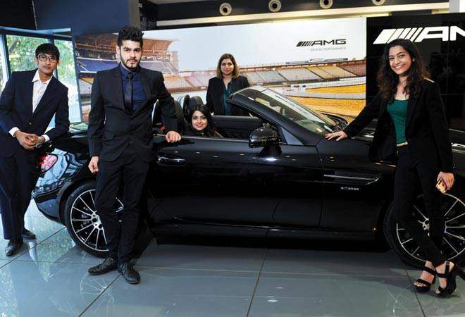 DIFFERENT STROKES: Students of SP Jain's Luxury Management course (Photo: S KUMAR) DIFFERENT STROKES: Students of SP Jain's Luxury Management course (Photo: S KUMAR)