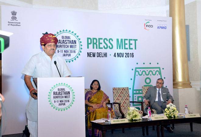 Rajasthan to host mega agri-summit on November 9