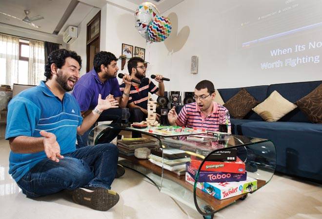 EazyLeazy's co-founders Peshotan Kapadia (left) and Meheryar Tata (extreme right) Photo: Rachit Goswami EazyLeazy's co-founders Peshotan Kapadia (left) and Meheryar Tata (extreme right) Photo: Rachit Goswami